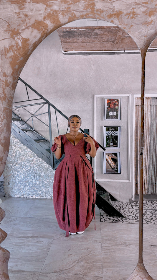 Barrel Maxi Dress