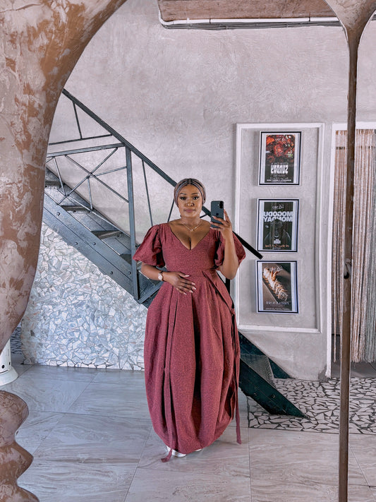 Barrel Maxi Dress